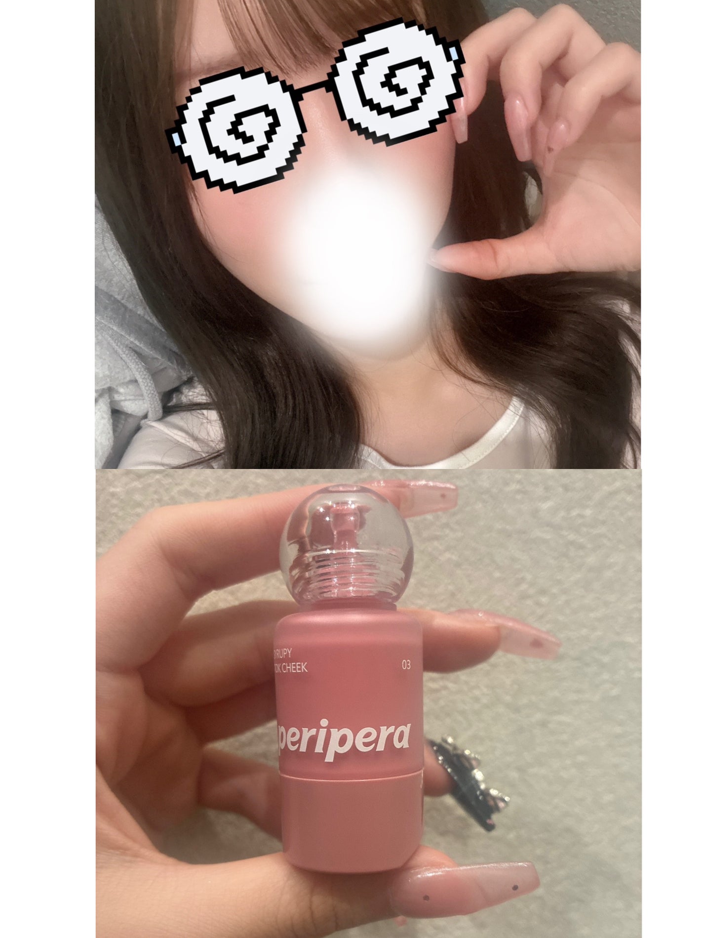 シロッピー トック チーク/PERIPERA/リキッドチークを使ったクチコミ(1枚目)