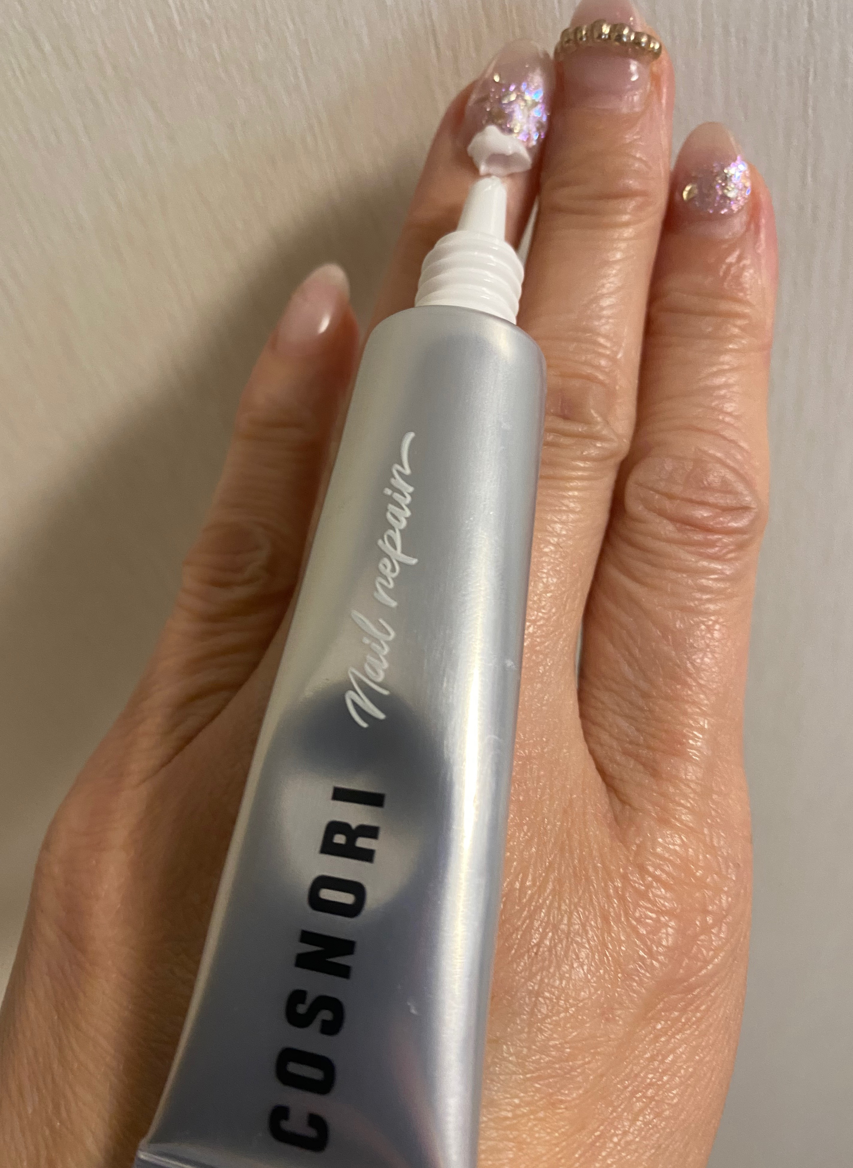 シルクリペアネイルクリーム/COSNORI/ネイルオイル・トリートメントを使ったクチコミ（2枚目）