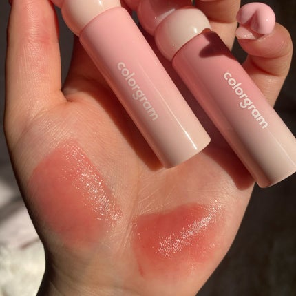 タンフルグラスティントミルク/Colorgram/リップティントを使ったクチコミ(2枚目)