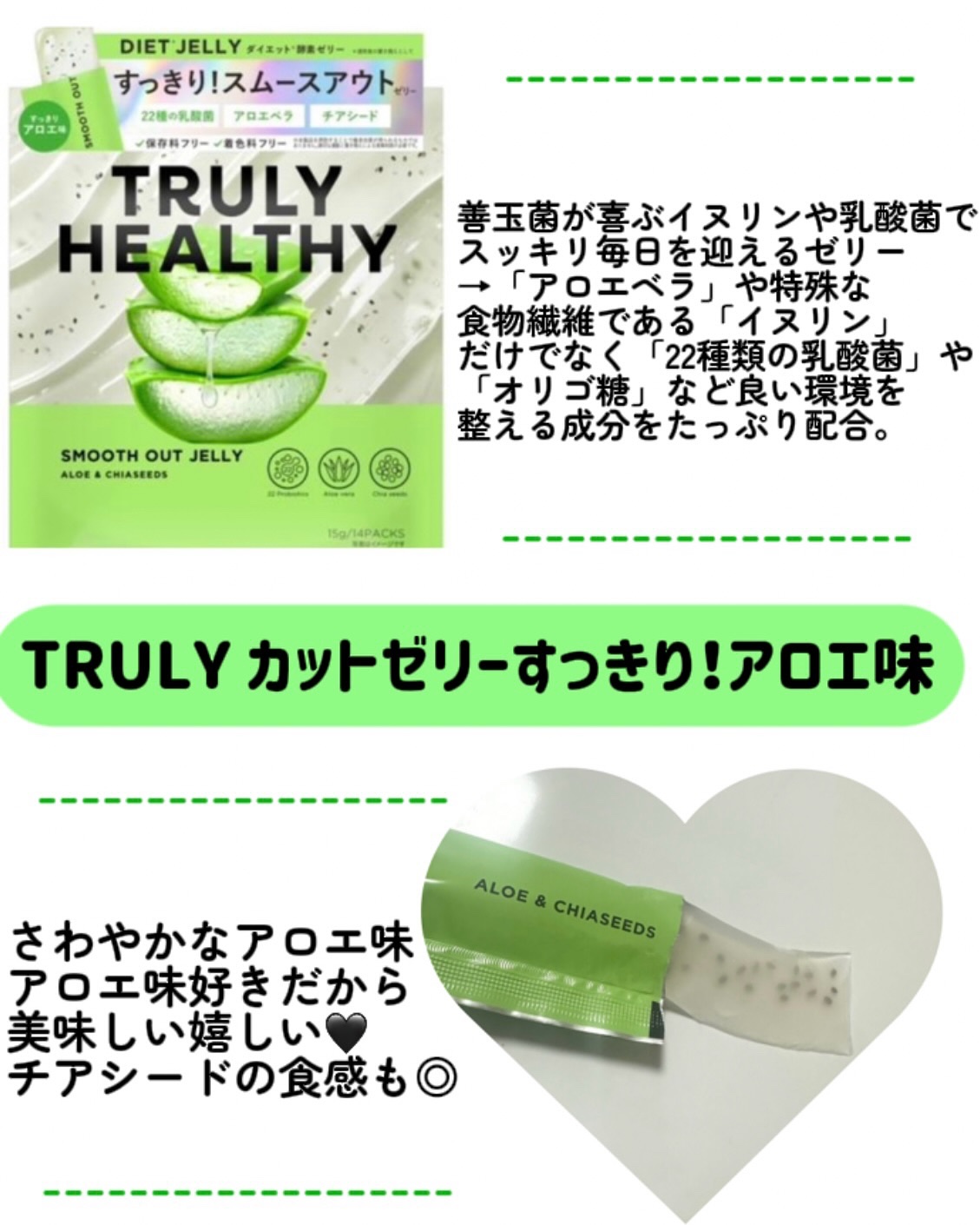 TRULY HEALTHY カットゼリー/新谷酵素/その他食品を使ったクチコミ（3枚目）