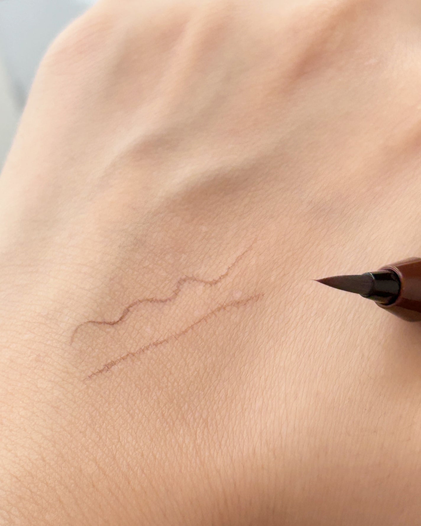 お化粧ふでぺん 目元用 細筆/くれ竹 /リキッドアイライナーを使ったクチコミ(3枚目)