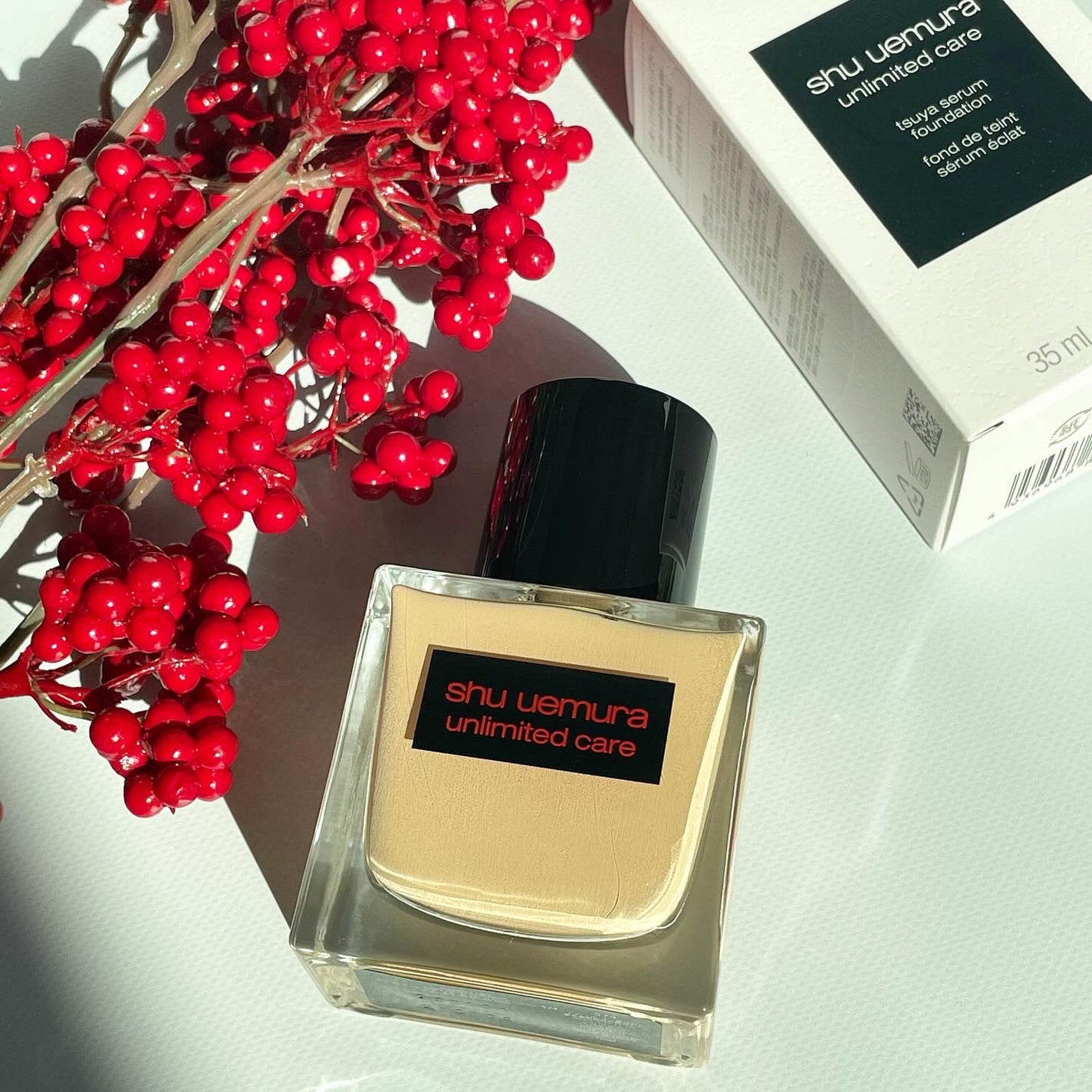 アンリミテッド ケア ツヤ セラム ファンデーション/shu uemura/リキッドファンデーションを使ったクチコミ(6枚目)