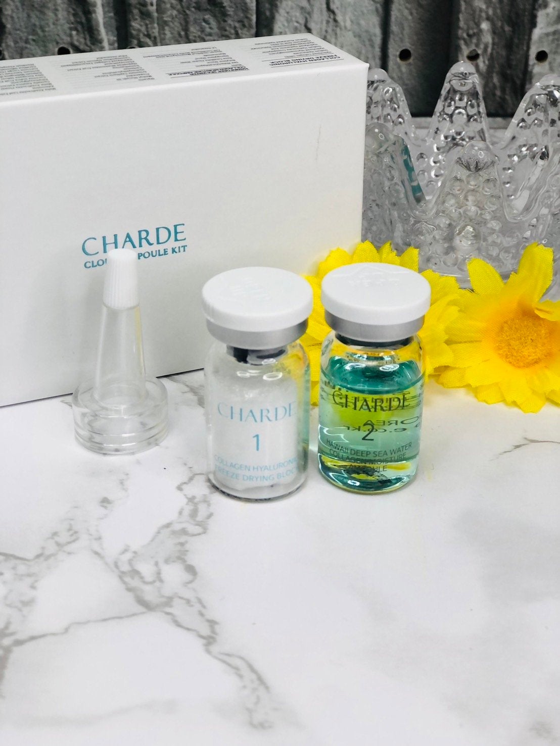 クラウドアンプル 1week キット/CHARDE/美容液を使ったクチコミ(2枚目)