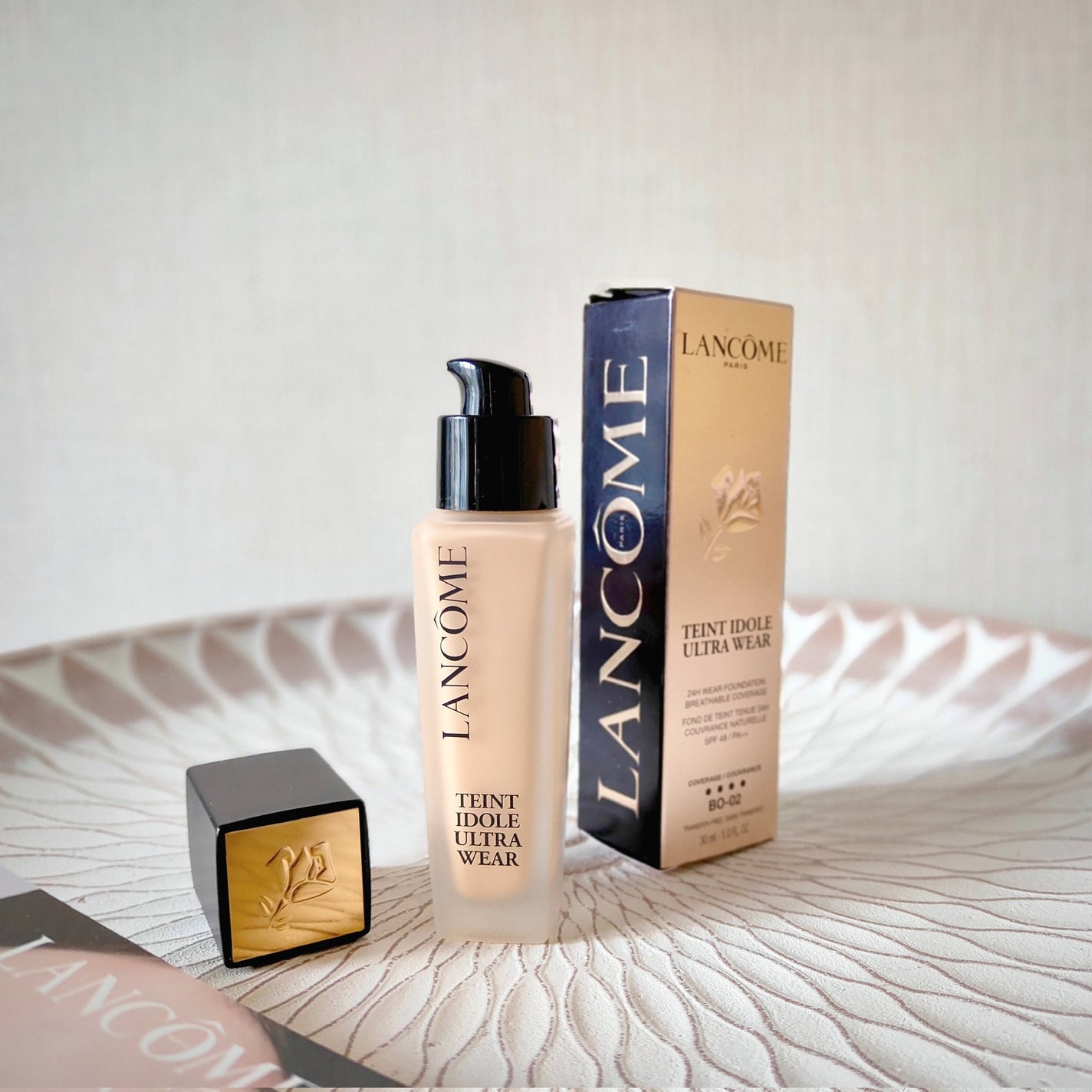 タンイドル ウルトラ ウェア リキッド N/LANCOME/リキッドファンデーションを使ったクチコミ(1枚目)