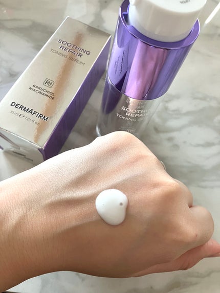 SOOTHING REPAIR TONING SERUM R4/ダーマファーム/美容液を使ったクチコミ(3枚目)