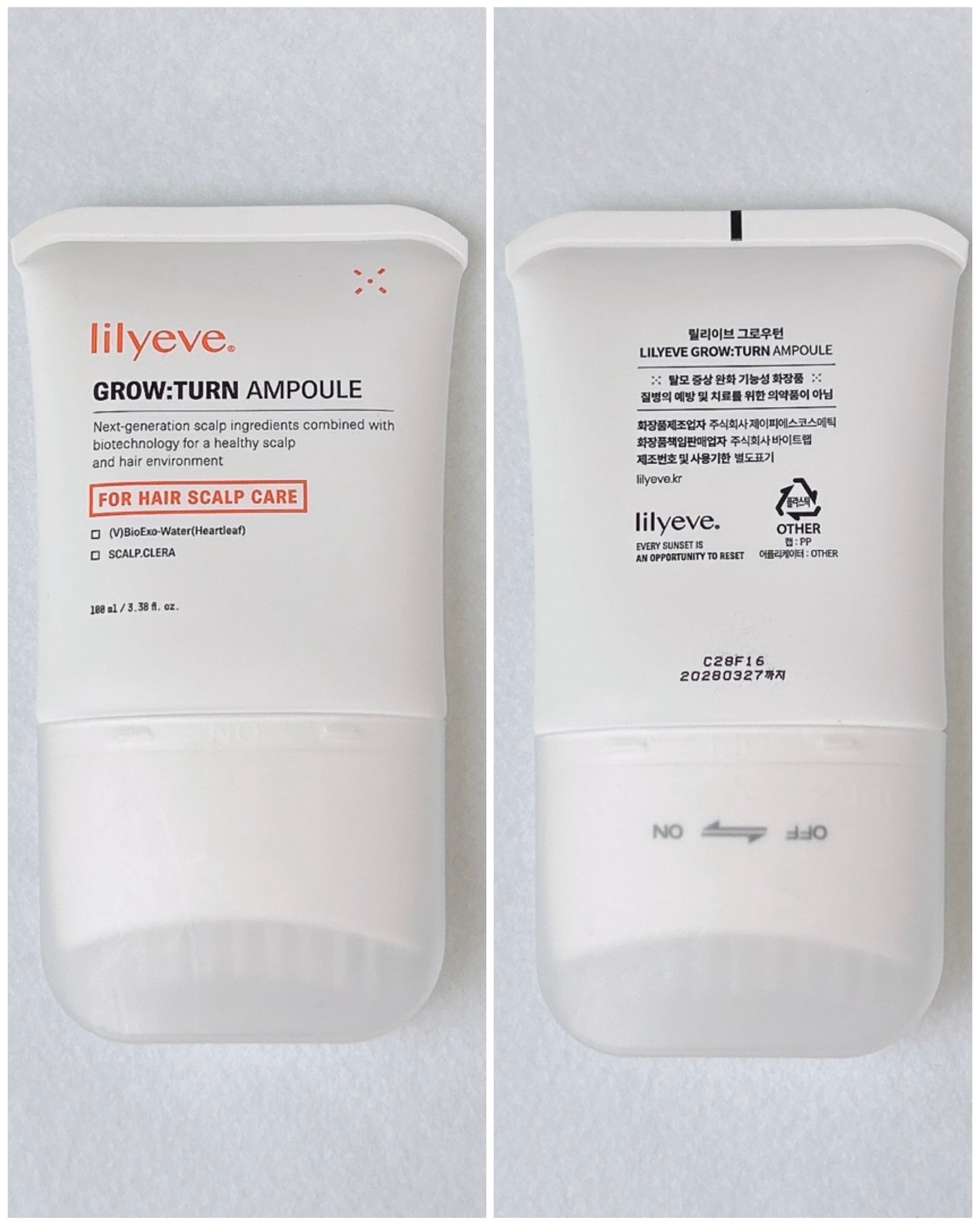 グローターンヘアアンプル/リリーイブ/頭皮ローションを使ったクチコミ（2枚目）