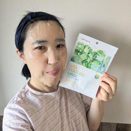 シカクーリングマスク 1枚/Cell Fusion C(セルフュージョンシー)/シートマスク・パックを使ったクチコミ(1枚目)