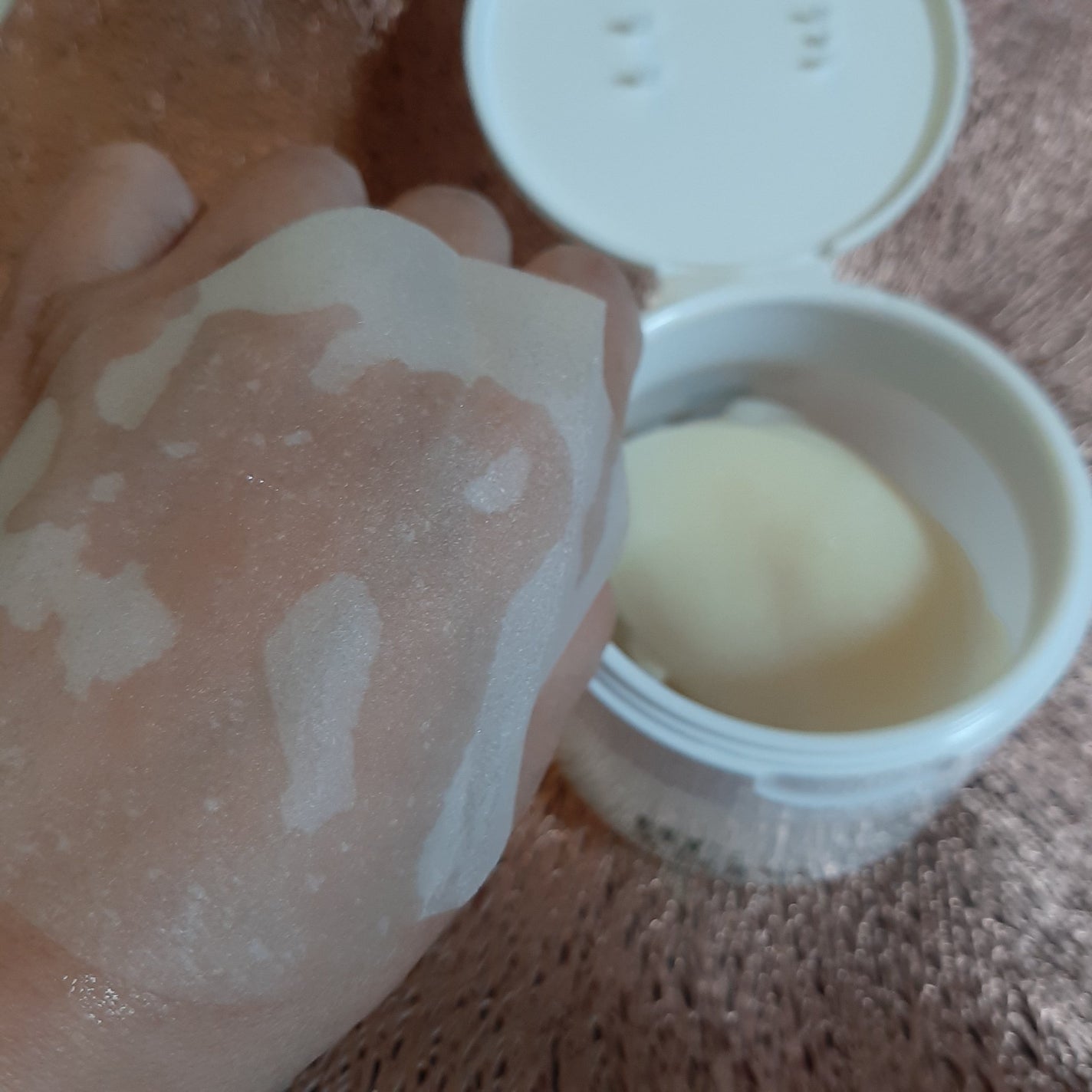 ヘアリムラディアンス グルタチオントナーパッド/HEARIM/トナーパッドを使ったクチコミ(4枚目)