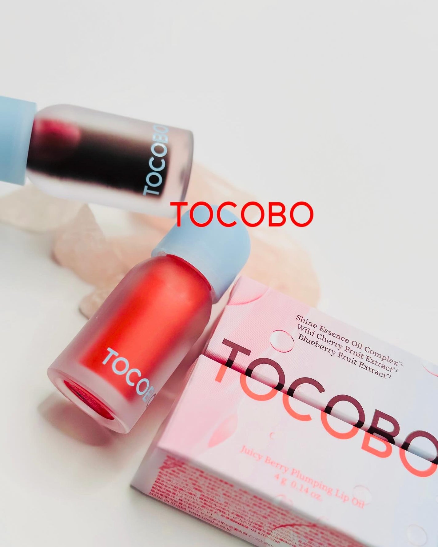 ジューシーベリープランピングリップオイル/TOCOBO/リップグロスを使ったクチコミ(1枚目)