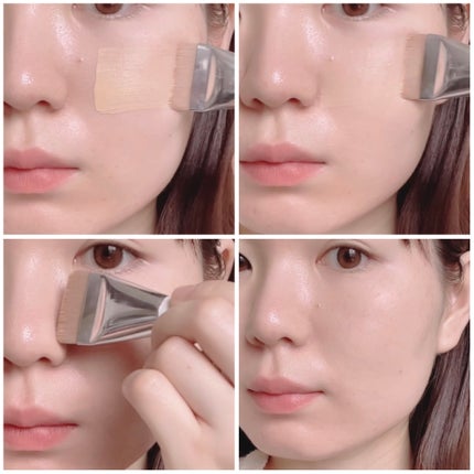 アンリミテッド ケア ツヤ セラム ファンデーション/shu uemura/リキッドファンデーションを使ったクチコミ(6枚目)