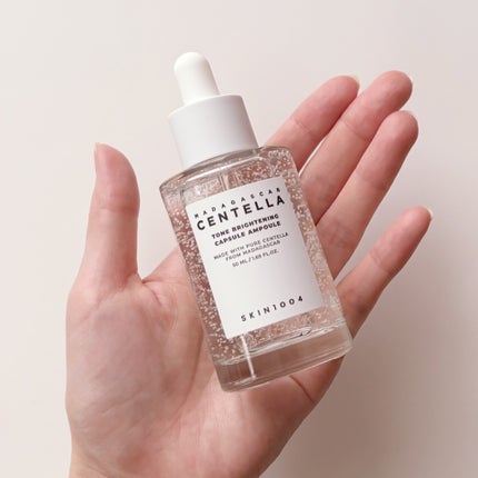 トーンブライトニング カプセルアンプル/SKIN1004/美容液を使ったクチコミ(4枚目)