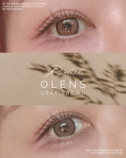 Realish 1day/OLENS/ワンデー(1DAY)カラコンを使ったクチコミ(1枚目)