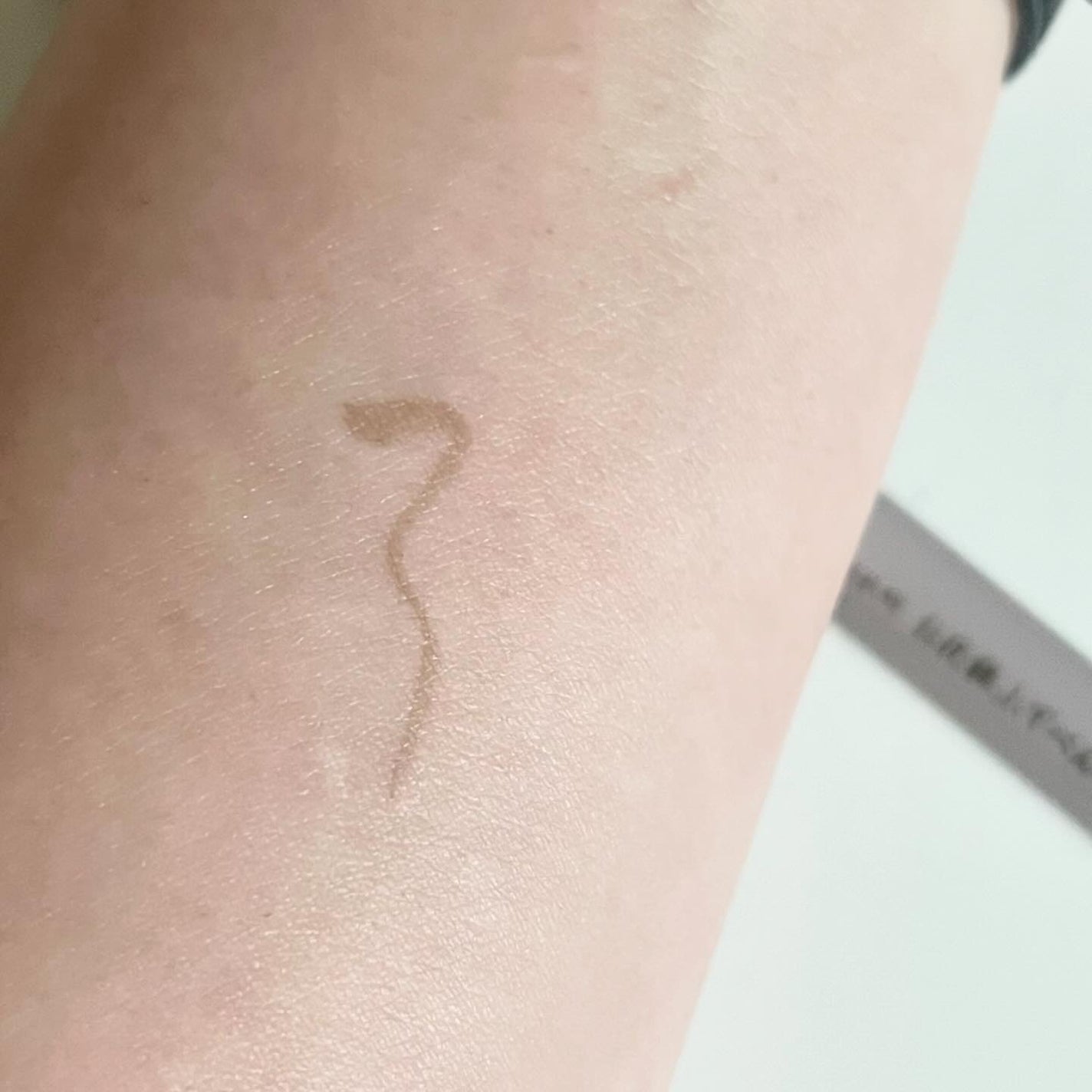 くれ竹 お化粧ふでぺん 眉毛用 毛筆極細/くれ竹 /リキッドアイブロウを使ったクチコミ(5枚目)