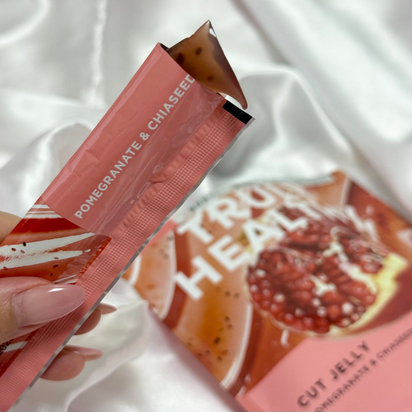 TRULY HEALTHY カットゼリー/新谷酵素/その他食品を使ったクチコミ(2枚目)