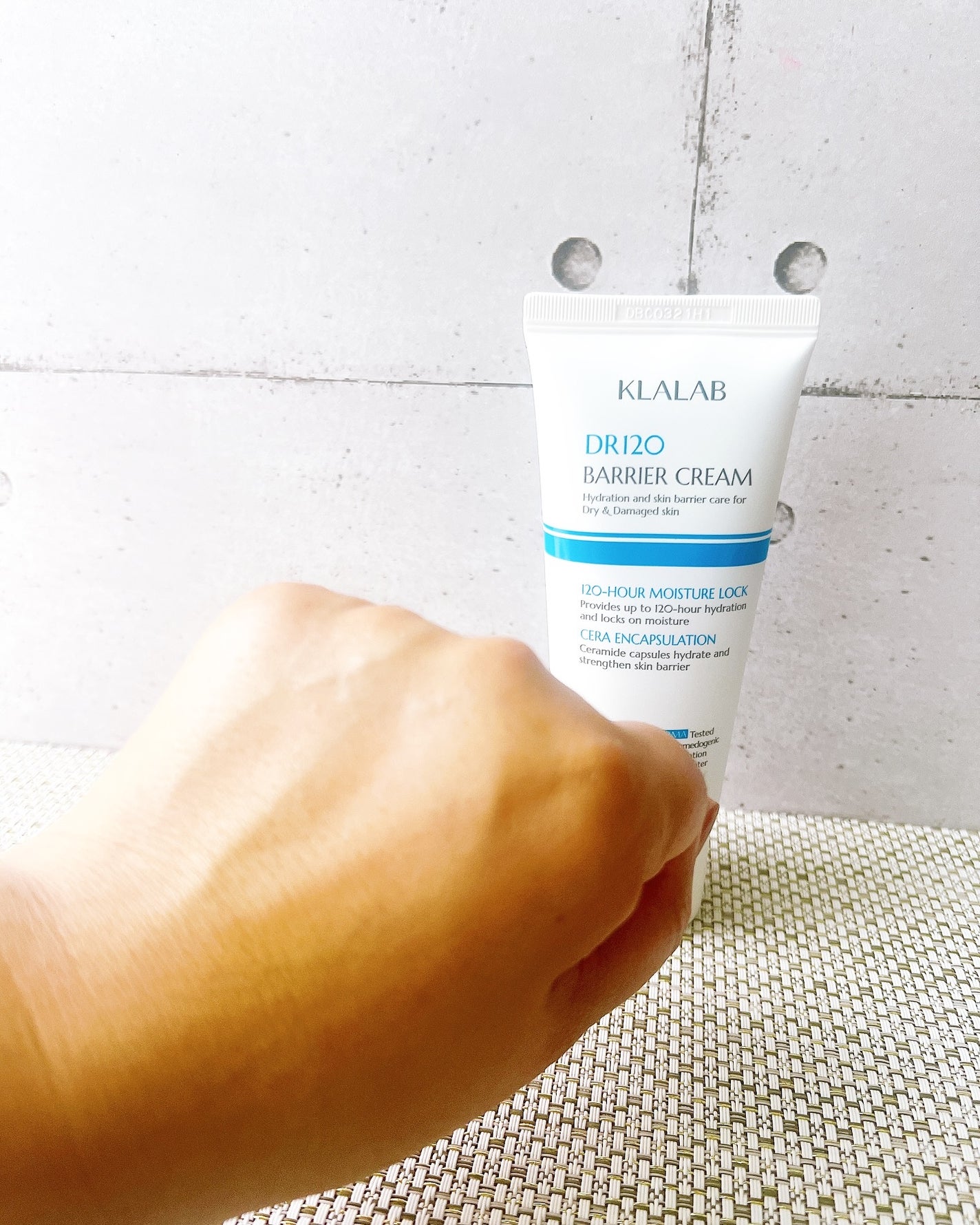 ディーアール120 バリアクリーム/KLALAB/フェイスクリームを使ったクチコミ(3枚目)