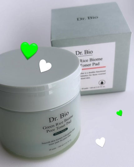 緑米バイオーム™トーンアップ毛穴トナーパッド/Dr.Bio/トナーパッドを使ったクチコミ(3枚目)