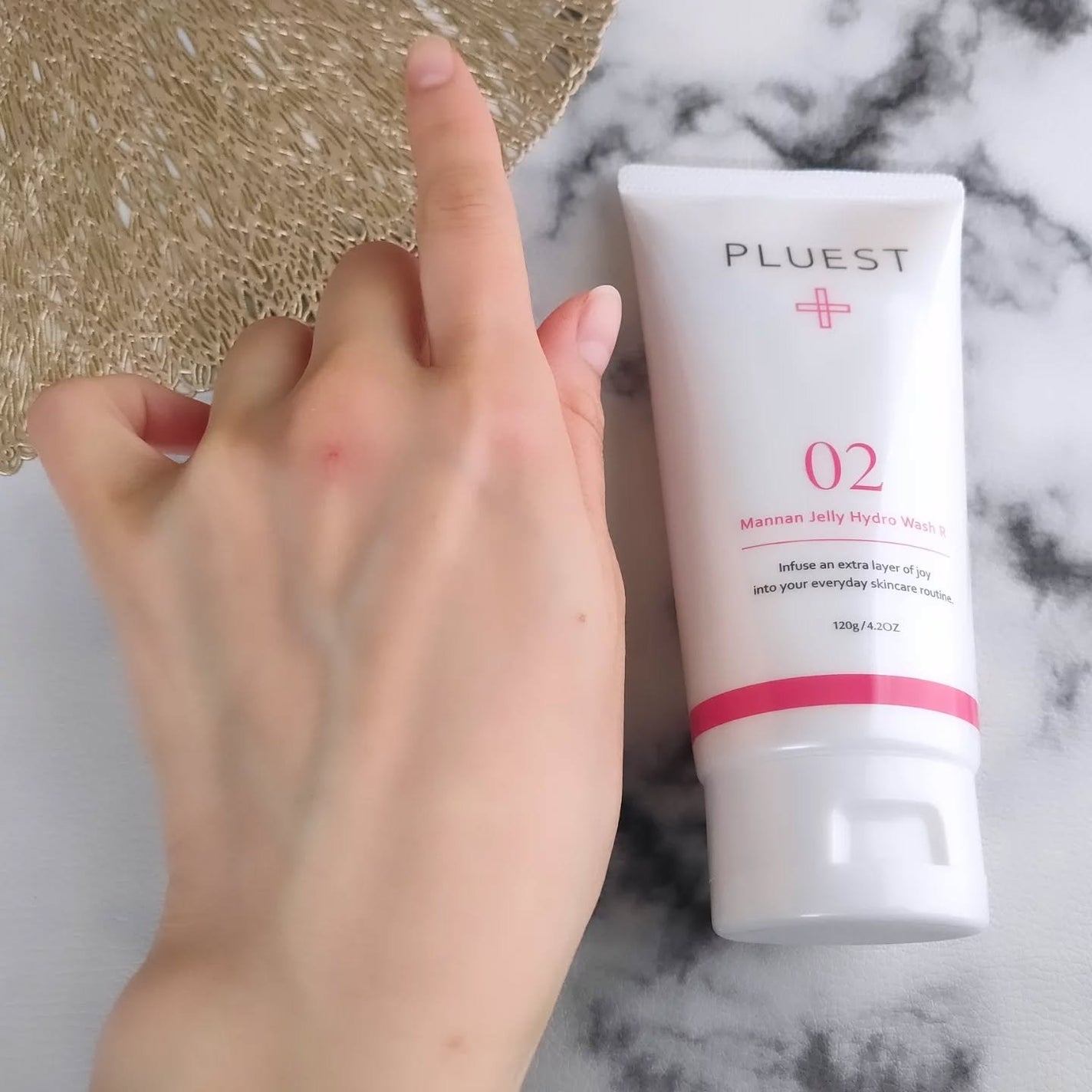 マンナンジェリーハイドロウォッシュ R/PLUEST/洗顔料を使ったクチコミ(7枚目)