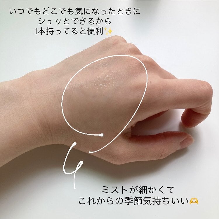 バイオームビタCセラムミスト/UIQ/ミスト状化粧水を使ったクチコミ(3枚目)