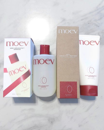 モエブ アヌカチン シャンプー/トリートメント/moev/市販シャンプーを使ったクチコミ(1枚目)