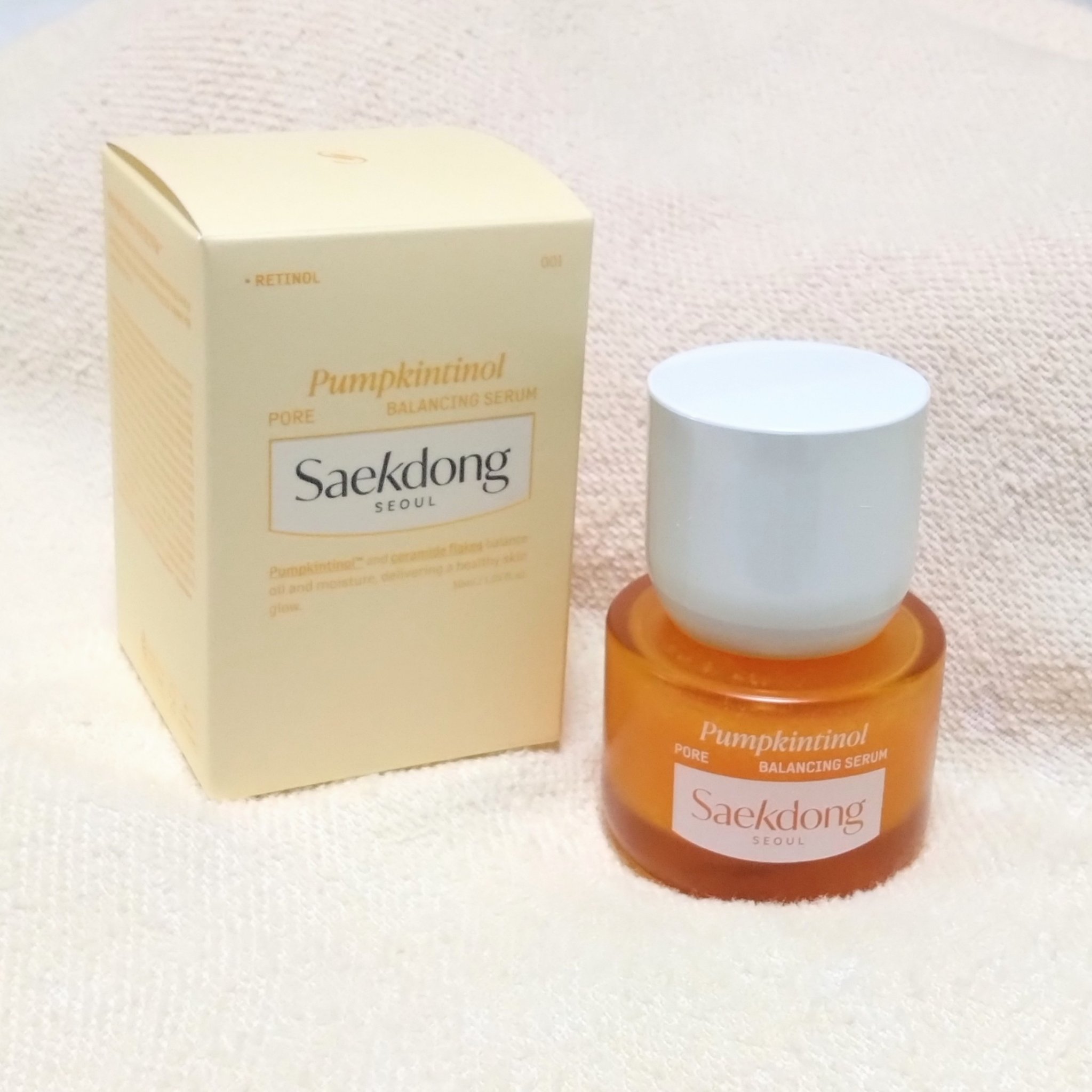 PUMPKINTINOL セラム/Saekdong SEOUL/美容液を使ったクチコミ（1枚目）