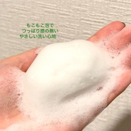 緑豆弱酸性洗顔フォーム/beplain/洗顔フォームを使ったクチコミ(3枚目)