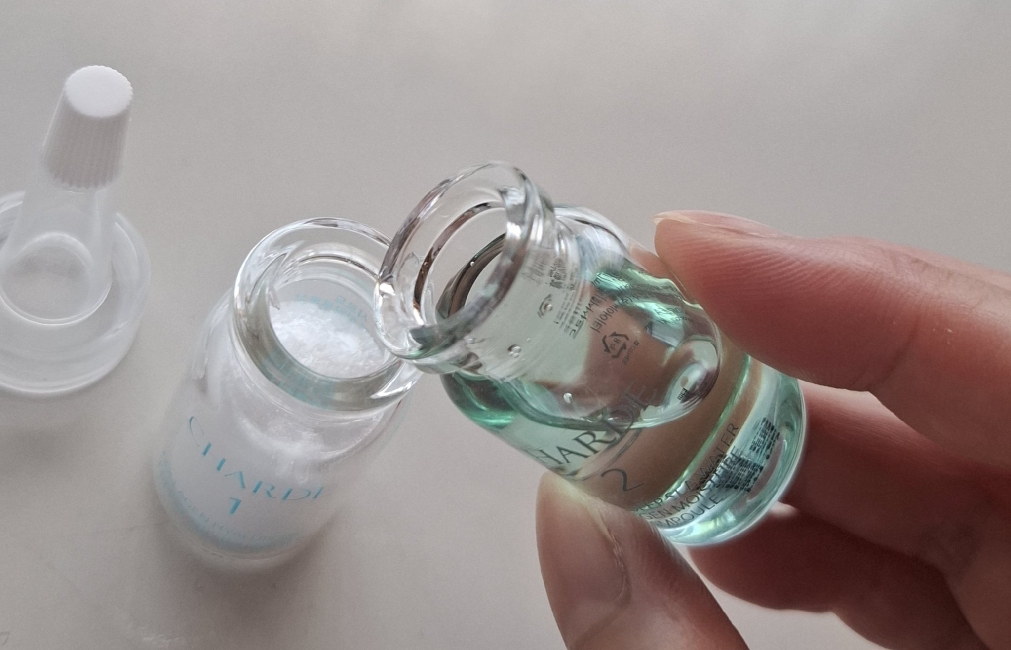 クラウドアンプル 1week キット/CHARDE/美容液を使ったクチコミ（2枚目）