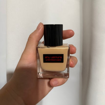 アンリミテッド ケア ツヤ セラム ファンデーション/shu uemura/リキッドファンデーションを使ったクチコミ(1枚目)