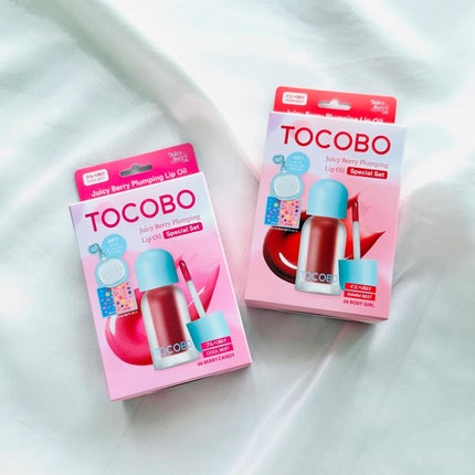 ジューシーベリープランピングリップオイル/TOCOBO/リップグロスを使ったクチコミ(7枚目)