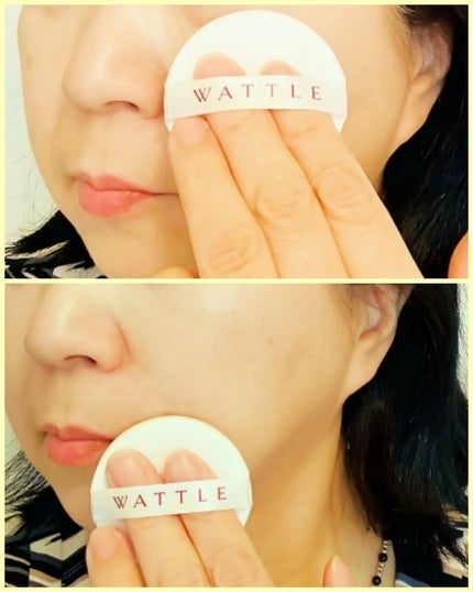 WATTLEクッションファンデーション/WATTLE/クッションファンデーションを使ったクチコミ(10枚目)