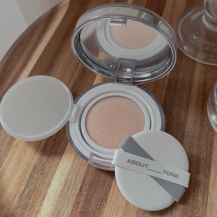スキンレイヤーフィットクッション/ABOUT TONE/クッションファンデーションを使ったクチコミ(2枚目)