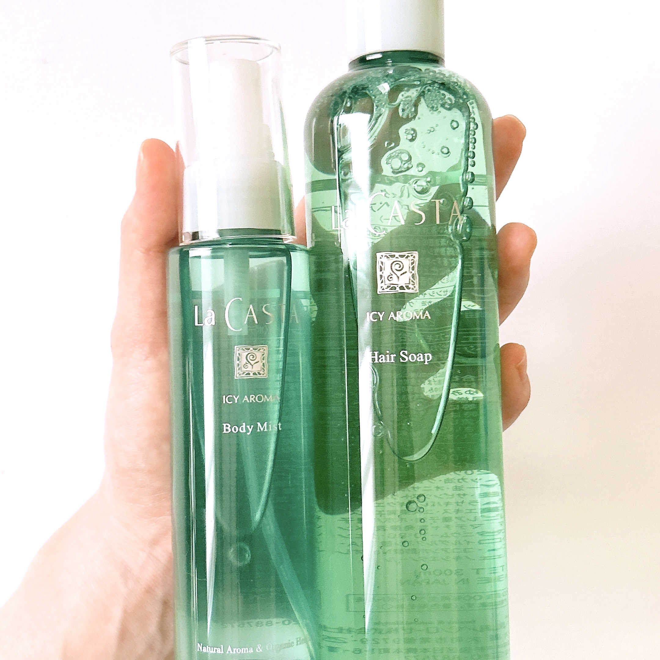 ラ・カスタ アイシーアロマ ヘアソープ /ラ・カスタ/市販シャンプーを使ったクチコミ（2枚目）