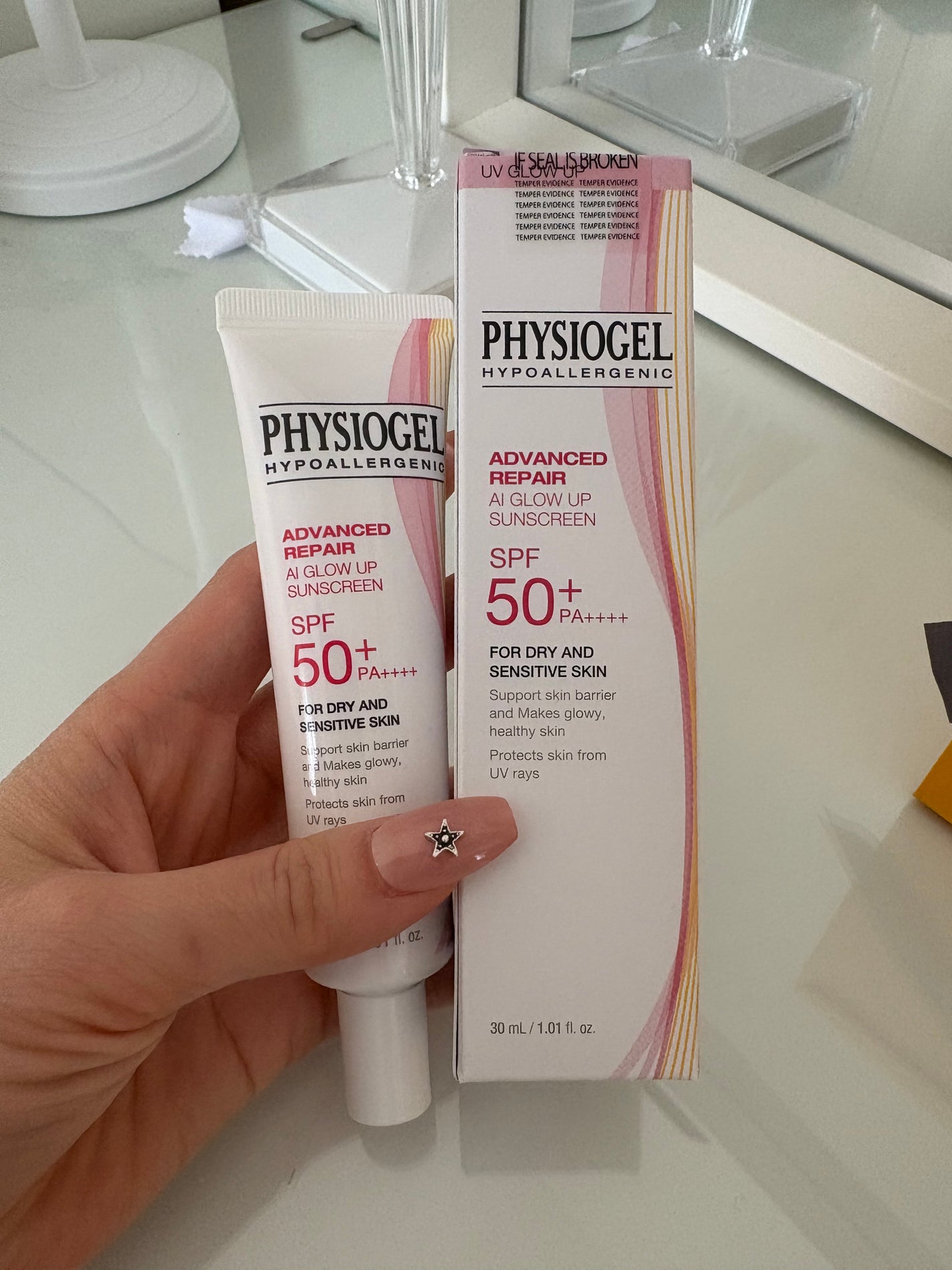 アドバンスドリペア AIグローアップ サンスクリーン/PHYSIOGEL/日焼け止めクリームを使ったクチコミ(2枚目)