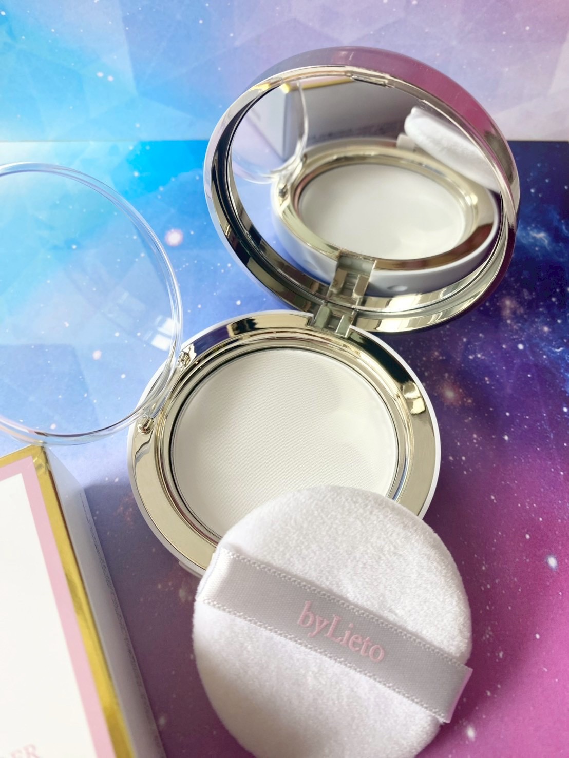 ハイドラセッティングパウダー/byLieto/プレストパウダーを使ったクチコミ（2枚目）