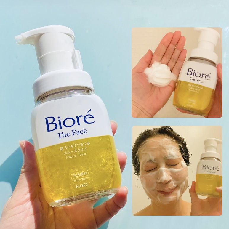 ビオレ ザフェイス 泡洗顔料 スムースクリア/ビオレ/泡洗顔を使ったクチコミ（2枚目）