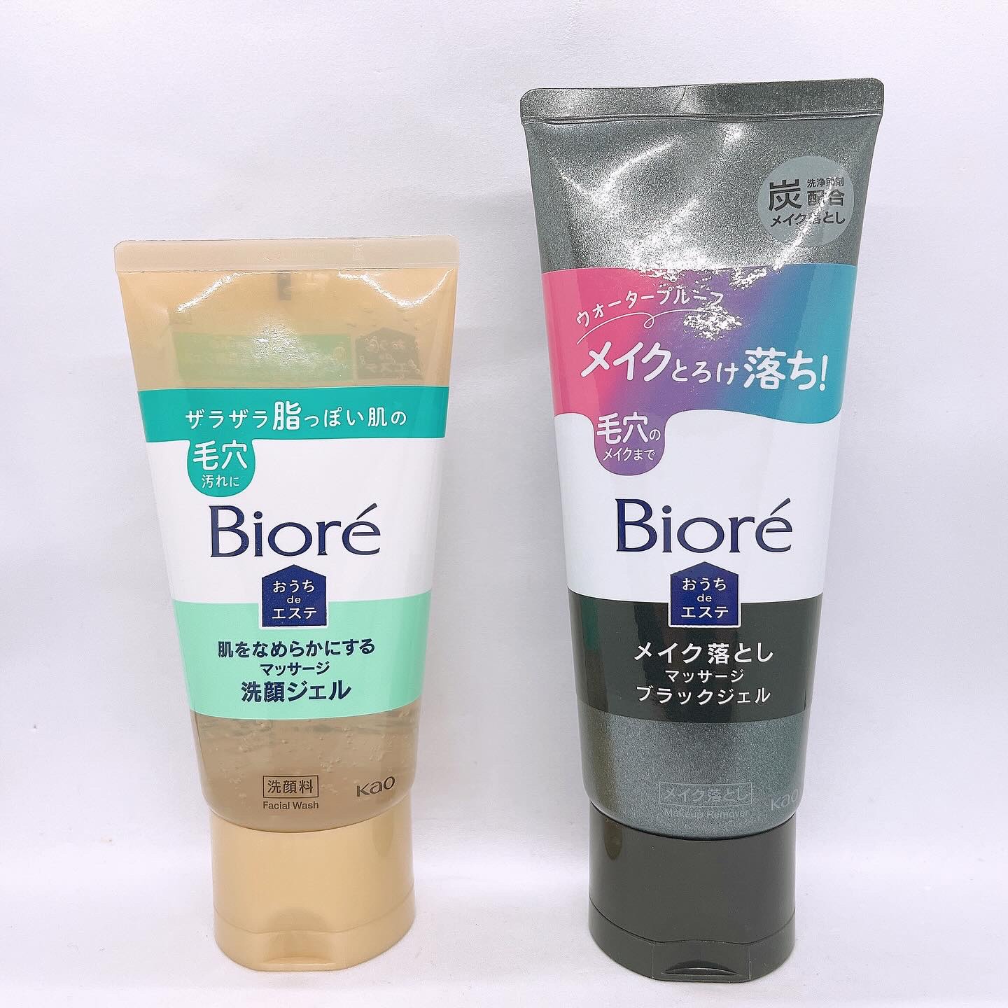 ビオレ おうちdeエステ メイク落とし マッサージブラックジェル/ビオレ/クレンジングジェルを使ったクチコミ（1枚目）