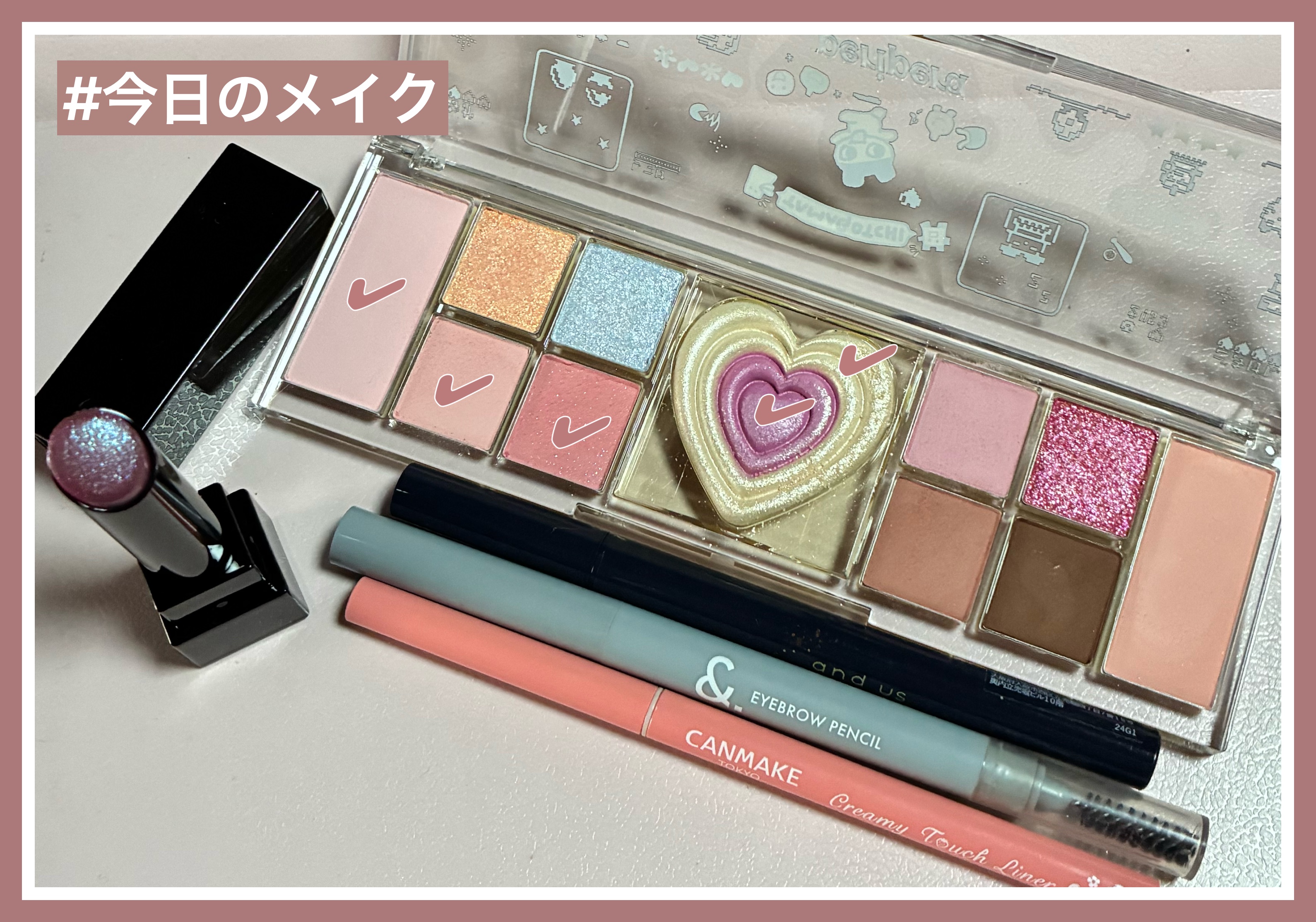 &. アイブロウペンシル三角芯/DAISO/アイブロウペンシルを使ったクチコミ（1枚目）