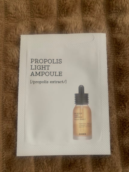 フルフィットプロポリスライトアンプル/COSRX/美容液を使ったクチコミ(1枚目)