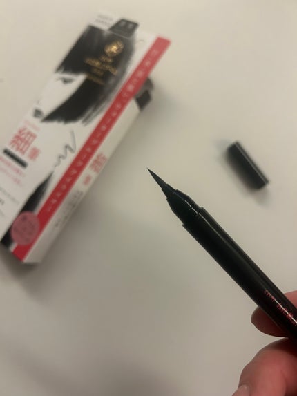 お化粧ふでぺん 目元用 細筆/くれ竹 /リキッドアイライナーを使ったクチコミ(2枚目)