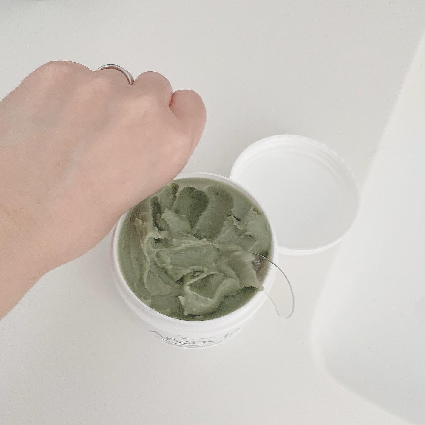 プレミアムもちソープ「グリーンアルティザン」/アレンシア/その他洗顔料を使ったクチコミ(4枚目)