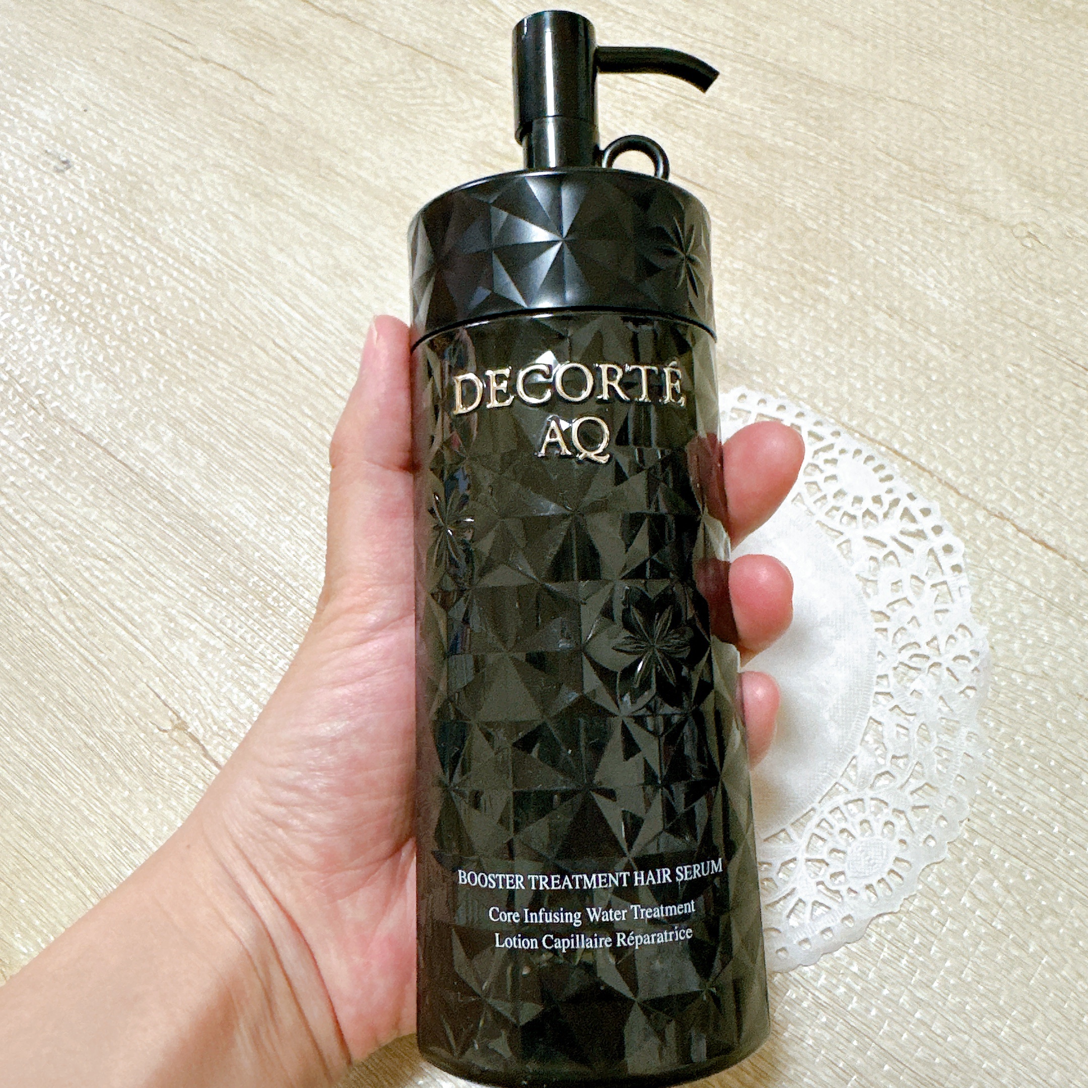 ＡＱ ブースティング トリートメント ヘアセラム/DECORTÉ/洗い流すヘアトリートメントを使ったクチコミ（2枚目）