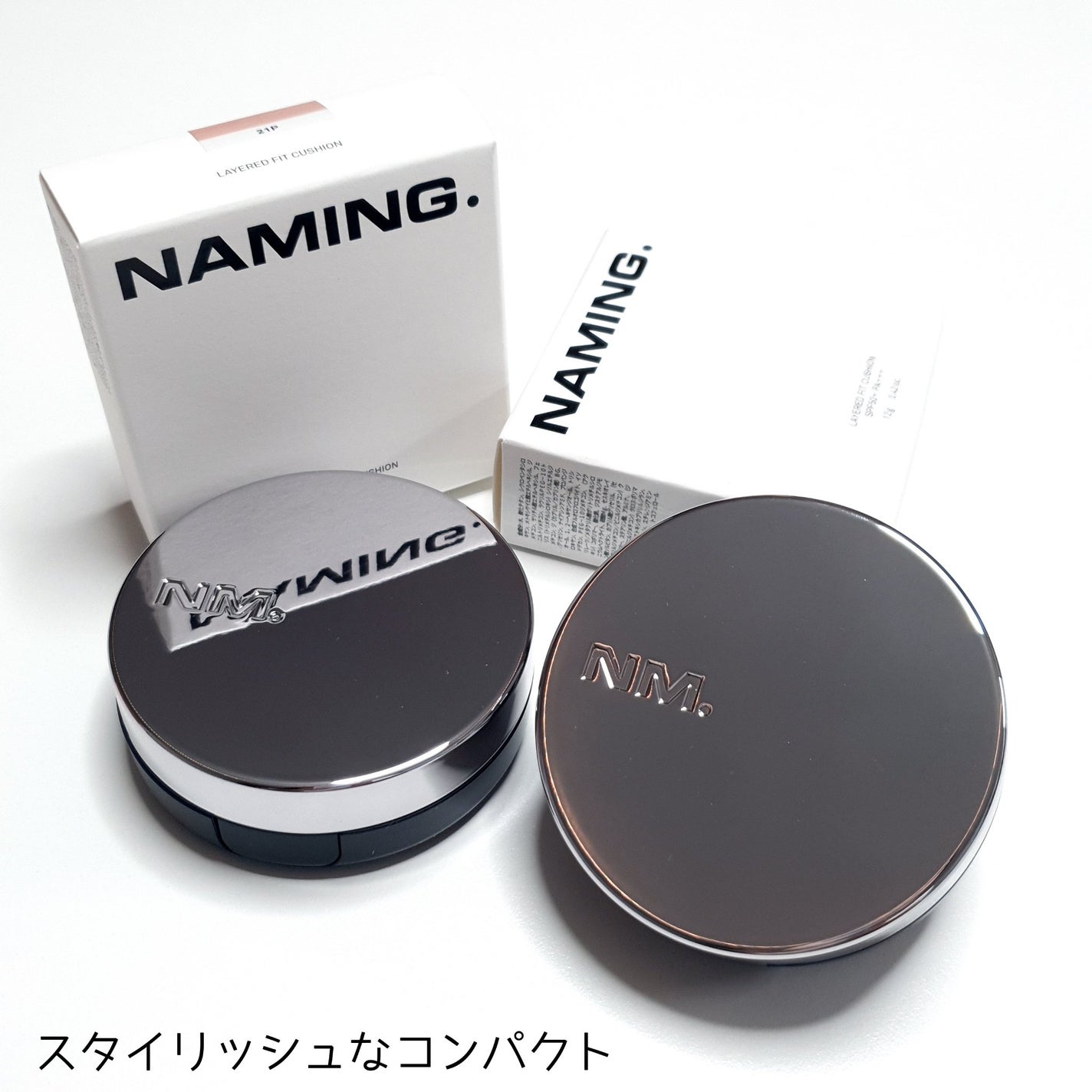 ネーミング レイヤード フィットクッション/NAMING./クッションファンデーションを使ったクチコミ(2枚目)