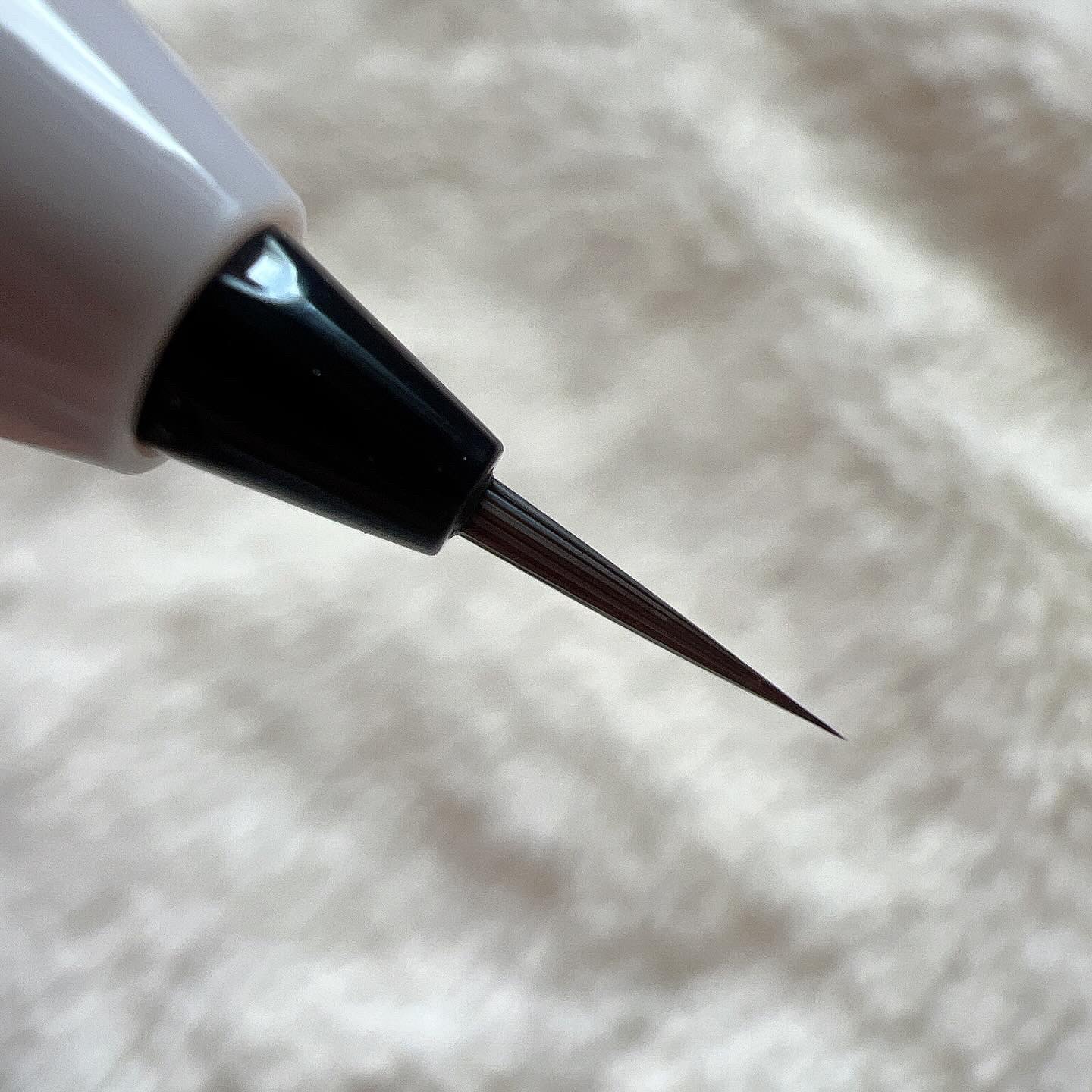 くれ竹 お化粧ふでぺん 眉毛用 毛筆極細/くれ竹 /リキッドアイブロウを使ったクチコミ（3枚目）