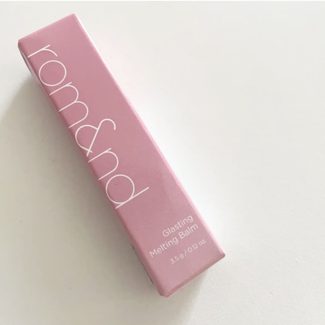 グラスティングメルティングバーム/rom&amp;nd/リップバームを使ったクチコミ（3枚目）