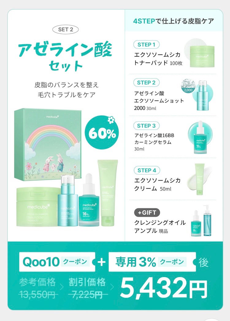 ゼロ毛穴パッド 2.0/MEDICUBE/トナーパッドを使ったクチコミ(3枚目)