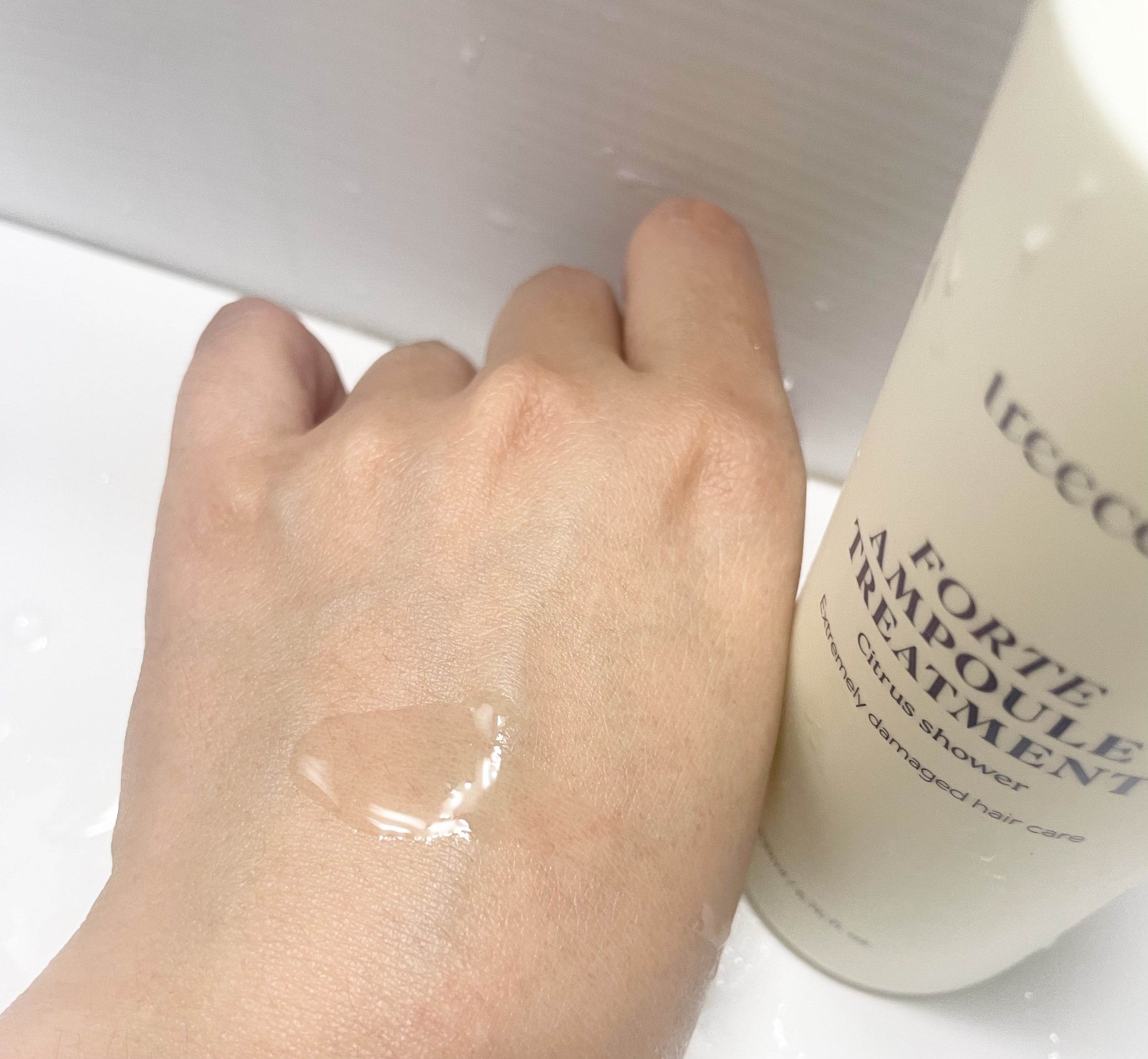 フォルテ アンプル トリートメント/treecell/洗い流すヘアトリートメントを使ったクチコミ（3枚目）