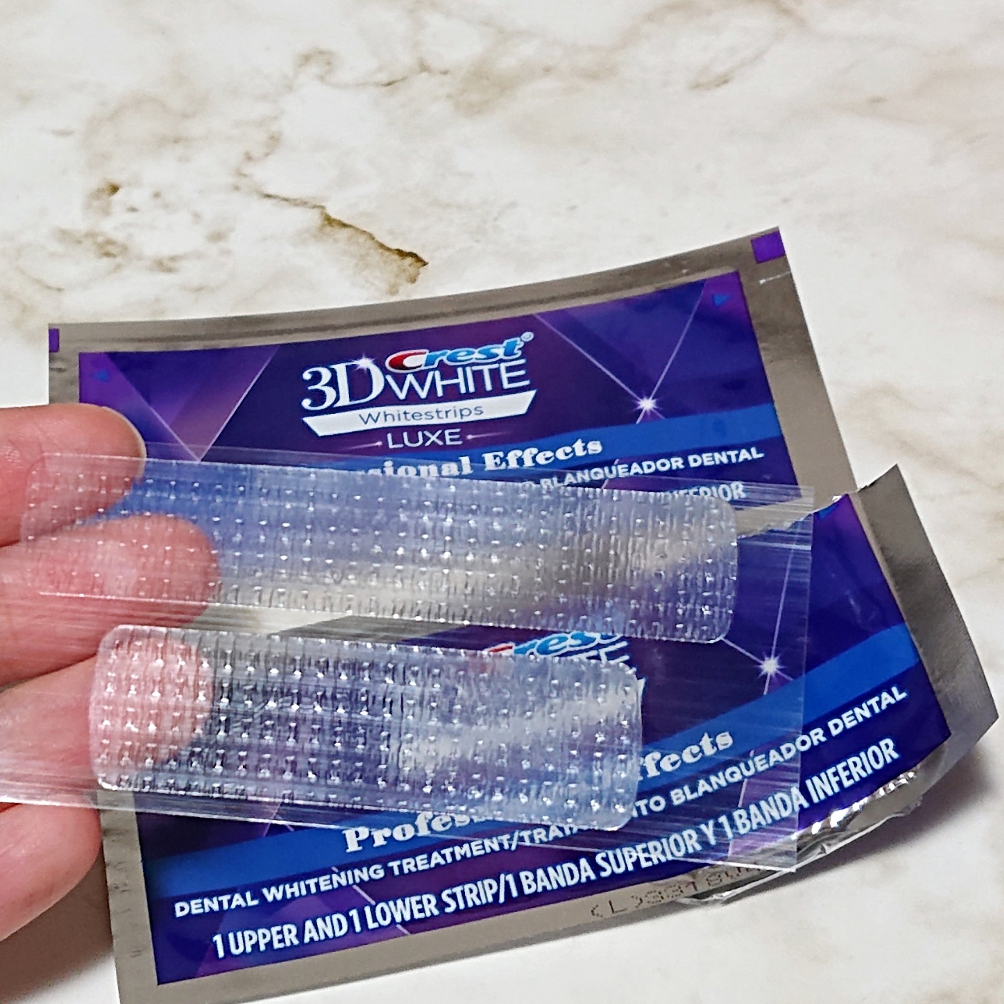 クレスト3Dホワイトニング ホワイトストリップ プロフェッショナル エフェクツ/クレスト/その他オーラルケアを使ったクチコミ（1枚目）