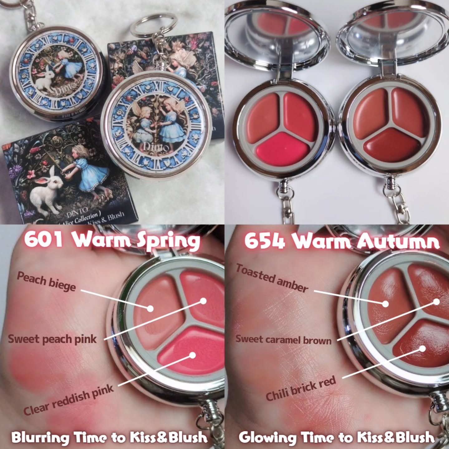 ブラーリングタイムトゥーキスアンドブラッシュ/Dinto/口紅を使ったクチコミ（2枚目）