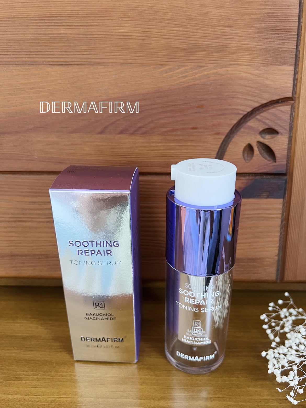 SOOTHING REPAIR TONING SERUM R4/ダーマファーム/美容液を使ったクチコミ（1枚目）