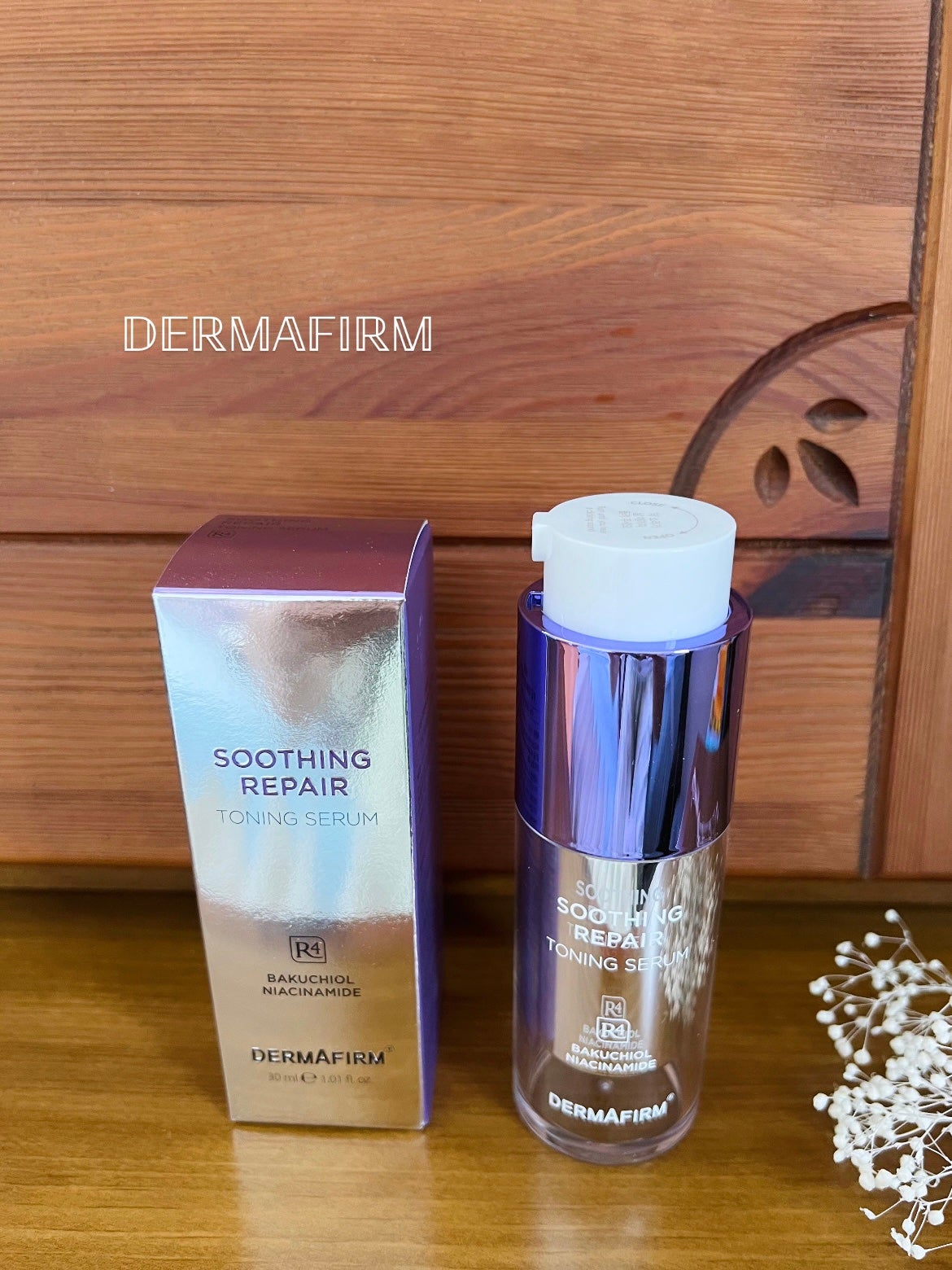 SOOTHING REPAIR TONING SERUM R4/ダーマファーム/美容液を使ったクチコミ(1枚目)