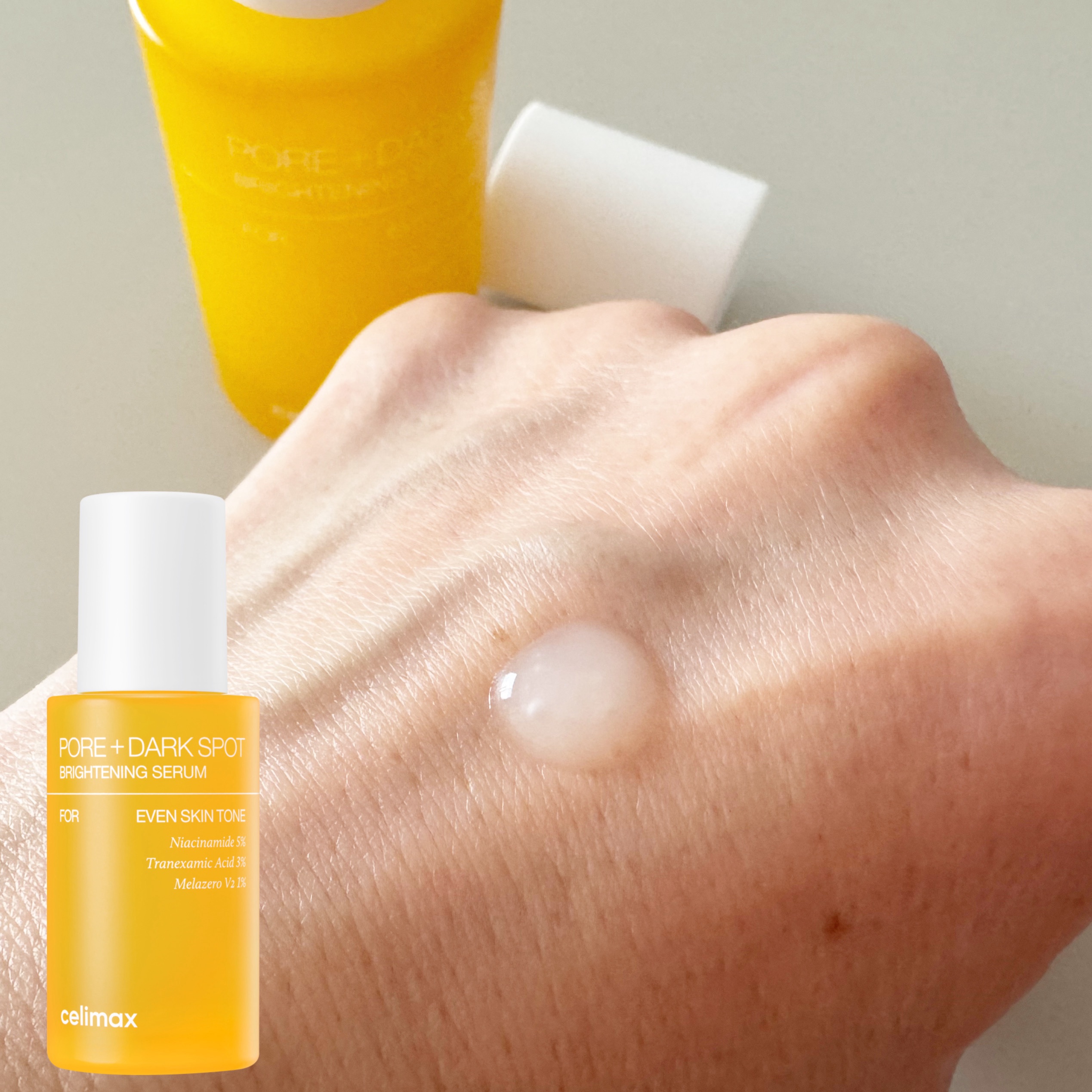 ポア ブライトニング シミケアセラム/celimax/美容液を使ったクチコミ（3枚目）